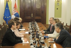 27 March 2015 The National Assembly Speaker Meets with the EU High Representative for Foreign Affairs and Security Policy and European Commission Vice-President